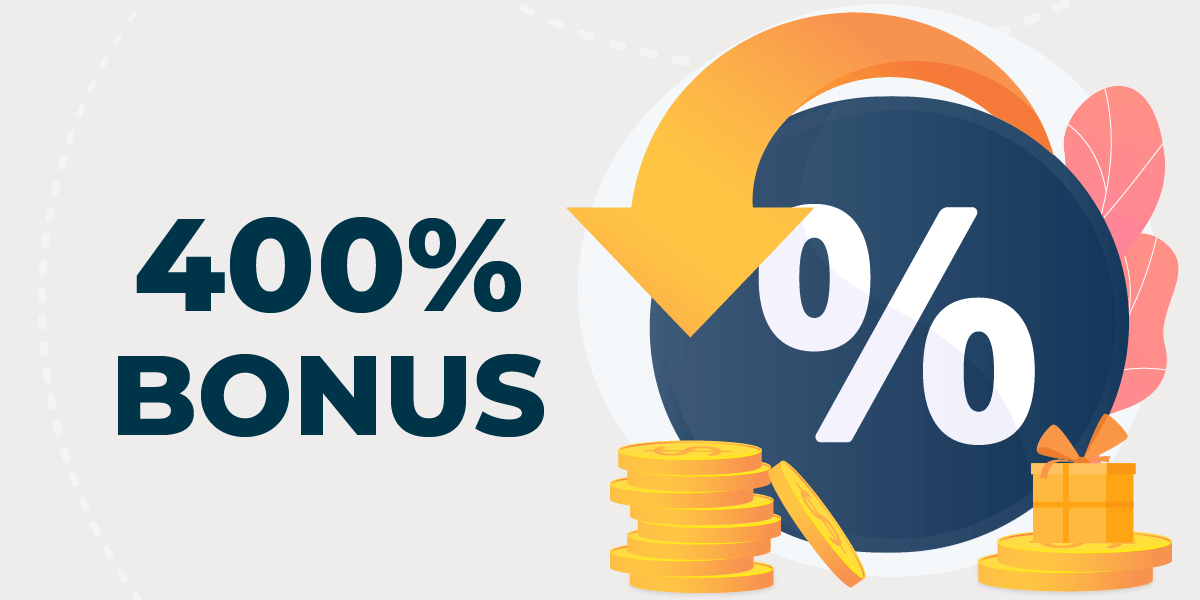 Best 400% Welcome Bonus