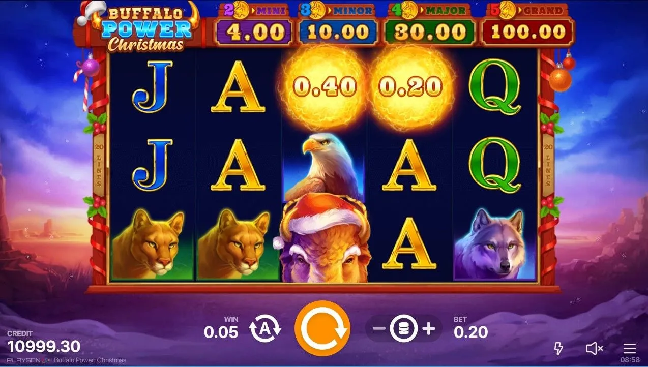 Buffalo Power Christmas Slot