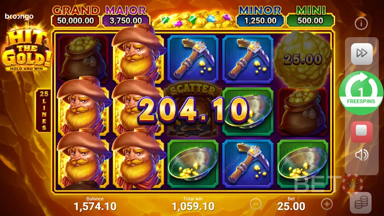 Hit The Gold Hold And Win slot Review