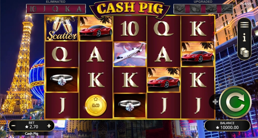 Enjoy the process of playing Cash Pig slot 2