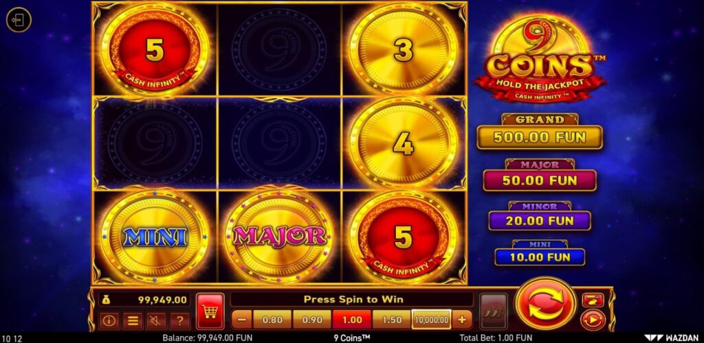 Features of playing a slot machine 2