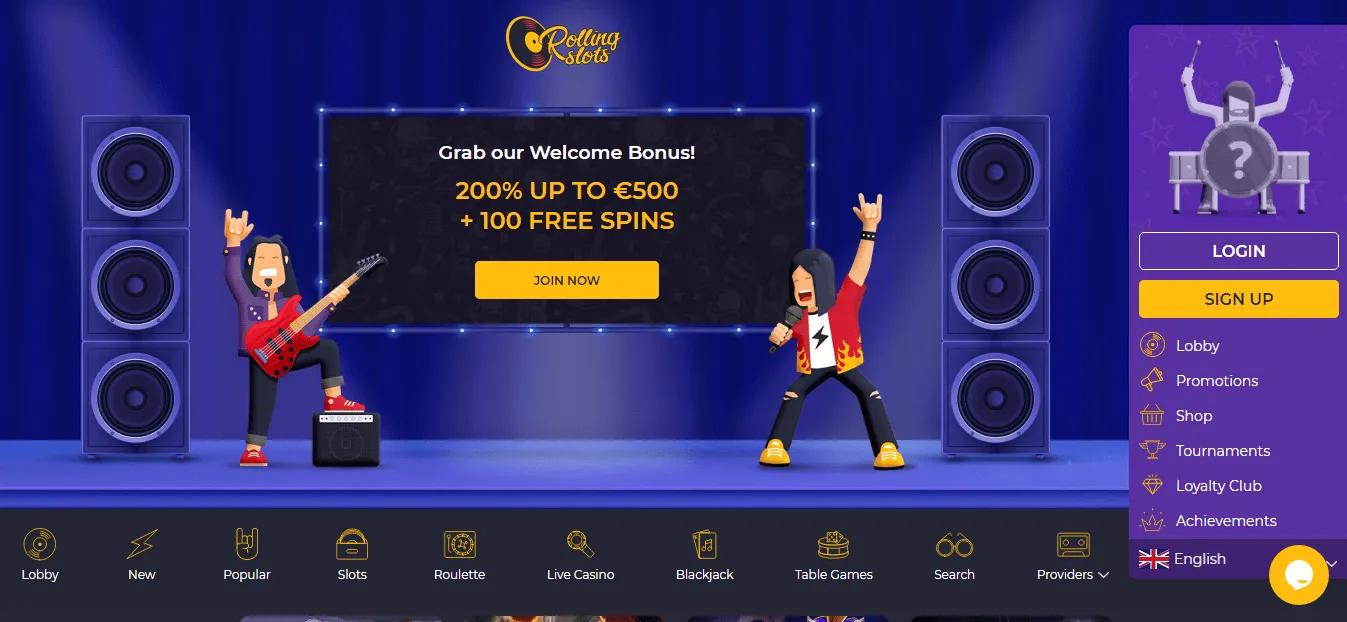 Rolling slots 1