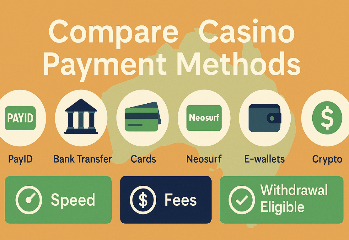 compare casino payment methods